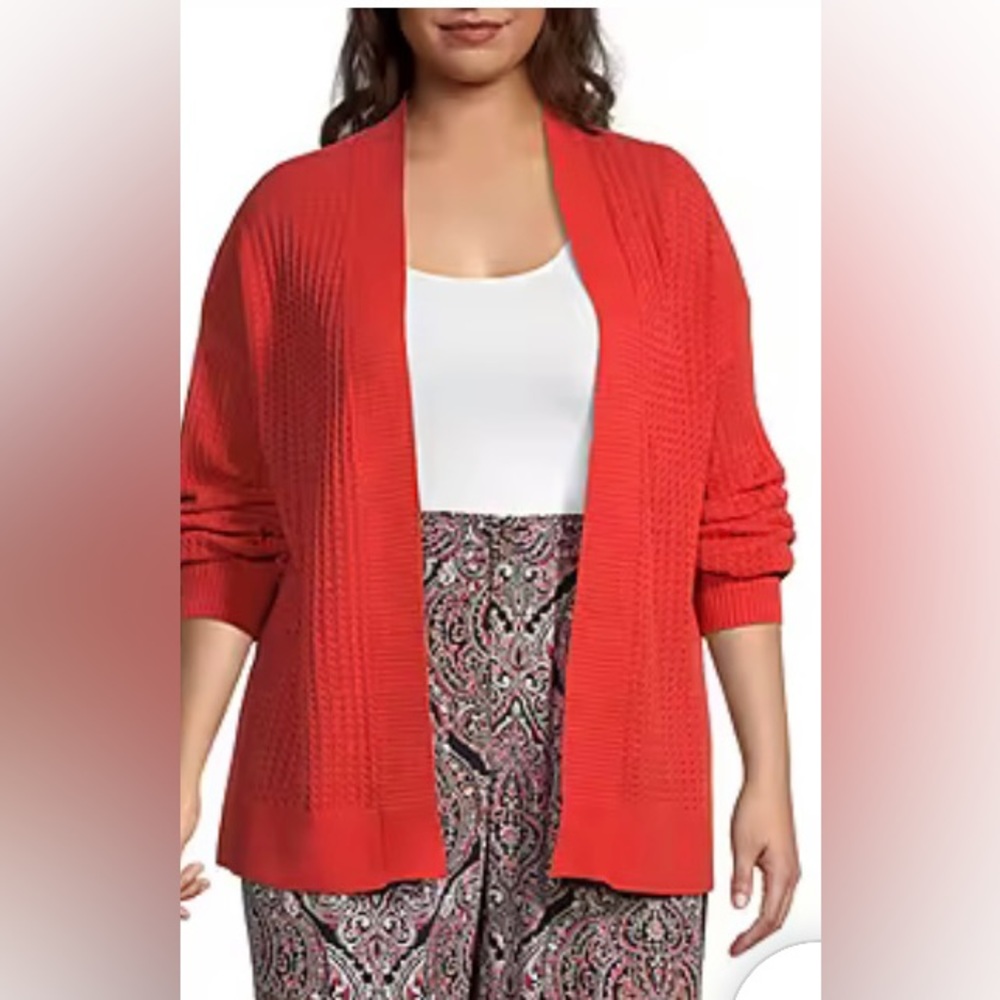 New with tags Liz Claiborne , women’s open cardigan, 2x